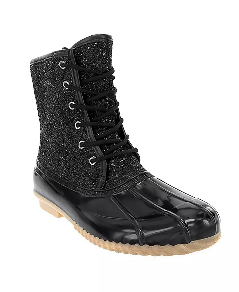 Sugar Women's Skylar Glitter Duck Boots 1