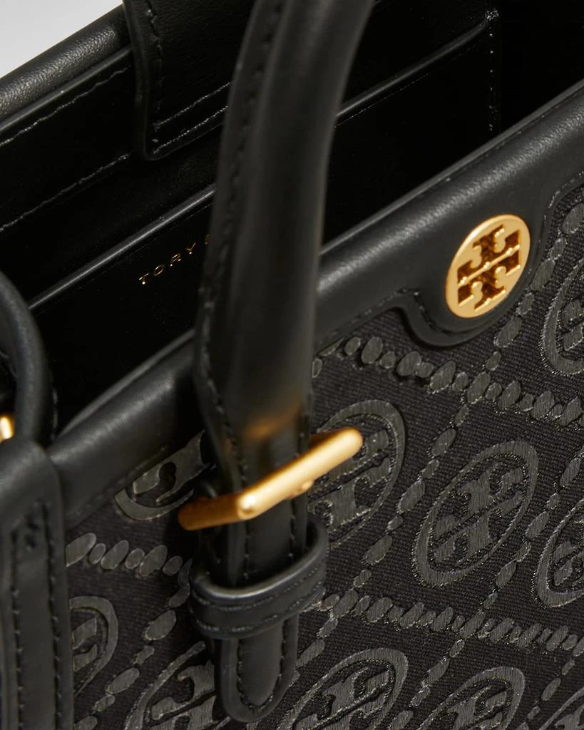Tory Burch Mini T Monogram Canvas Tote Bag 6