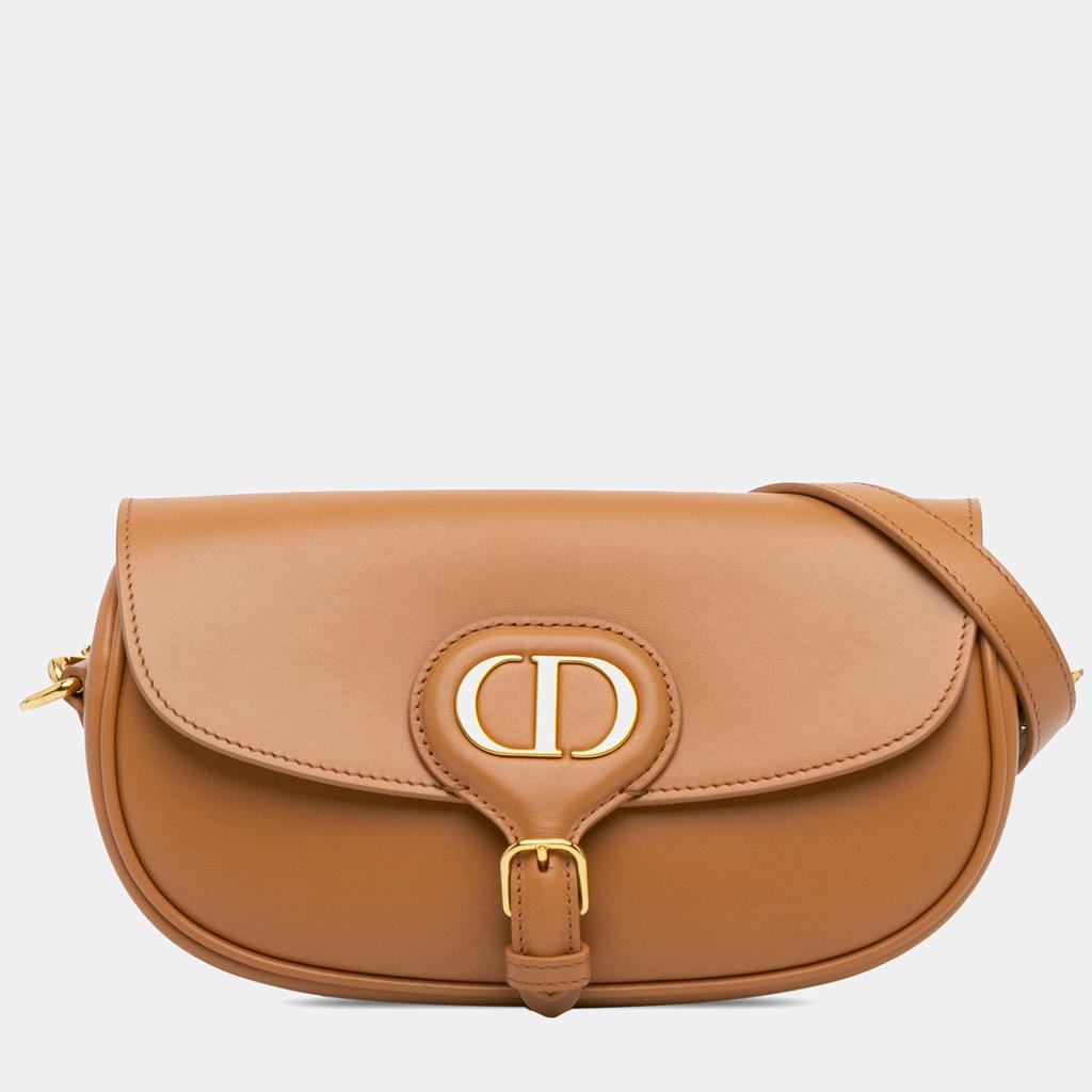 Dior Dior Brown Leather East West Bobby Bag