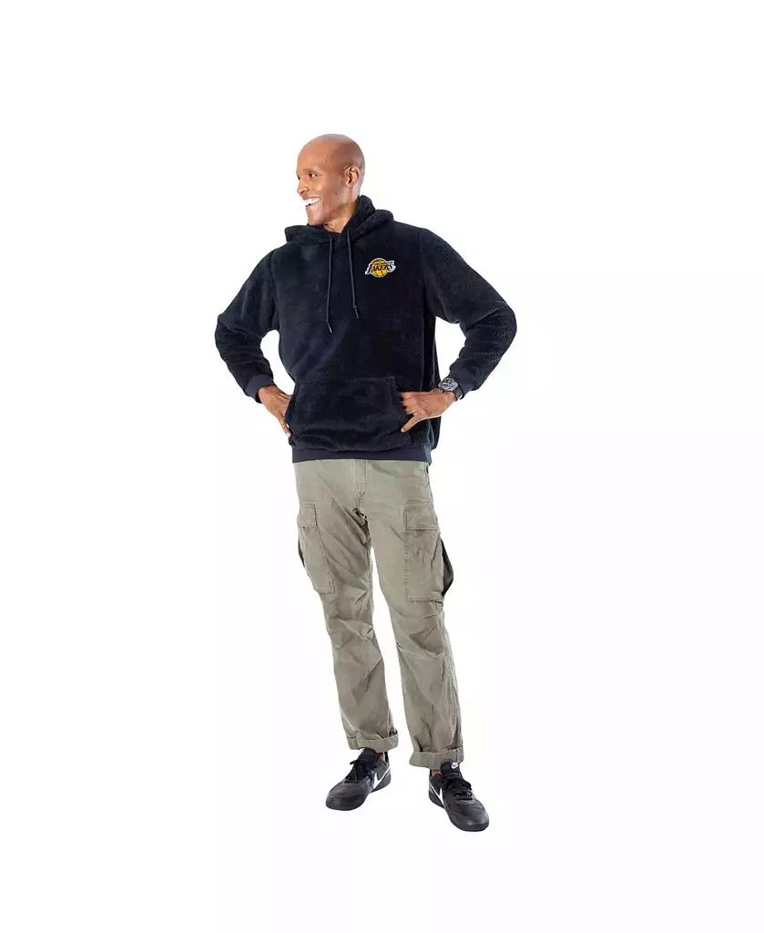 Jill Martin Men
s and Women
s The Best Hoodie in the World Black Los Angeles Lakers Oversized Lounge Pullover Hoodie 2