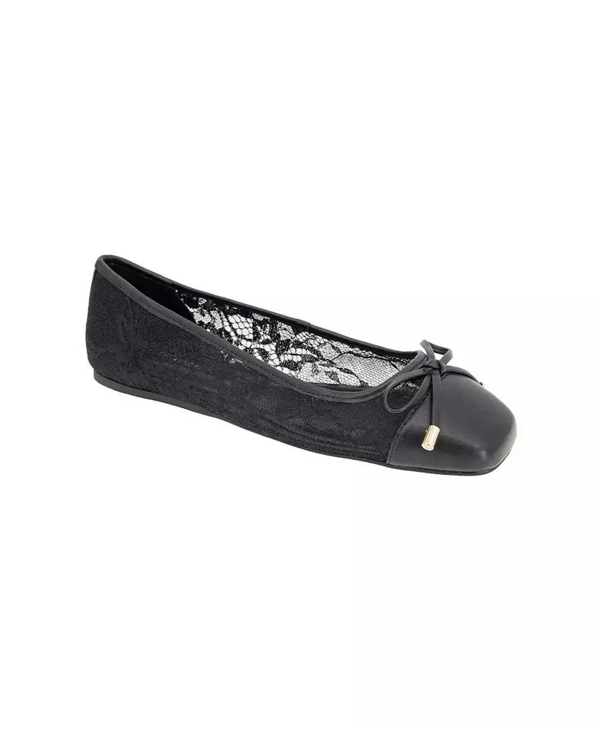 BCBG Women's Hartly Square Toe Ballet Flats 1