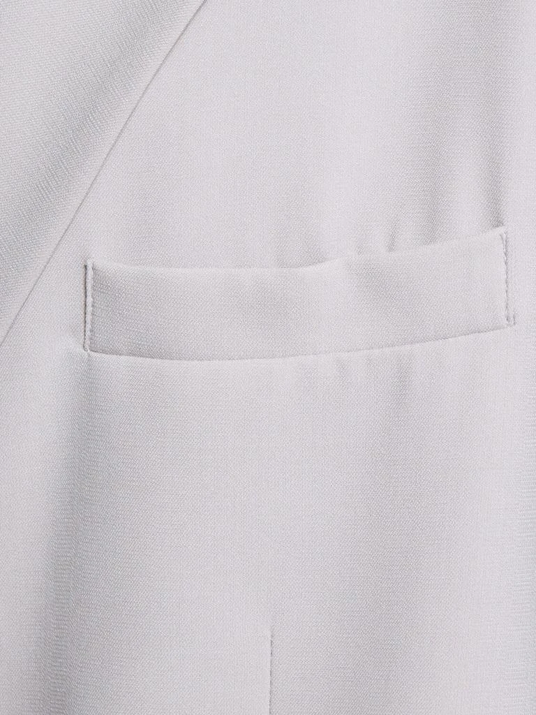 The Frankie Shop Bea Oversized Tech Twill Blazer 4
