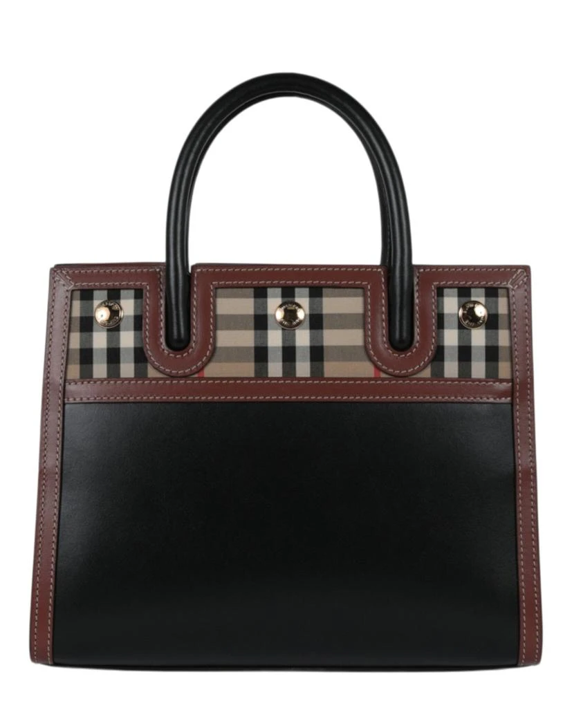 Burberry House Check Title Tote Bag 5