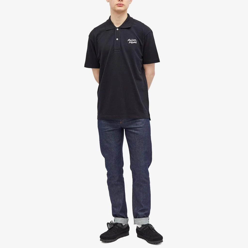 Maison Kitsune Maison Kitsune Handwriting Comfort Polo 4