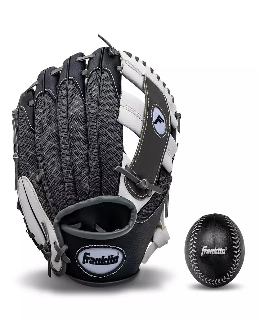 Franklin 9.5" Teeball Meshtek Glove Ball Set - Right Handed 1