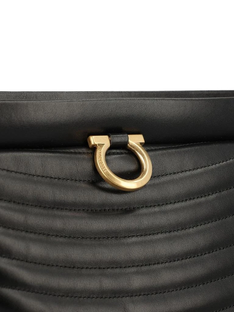 Salvatore Ferragamo Ferragamo Gancini Shoulder Bag 4