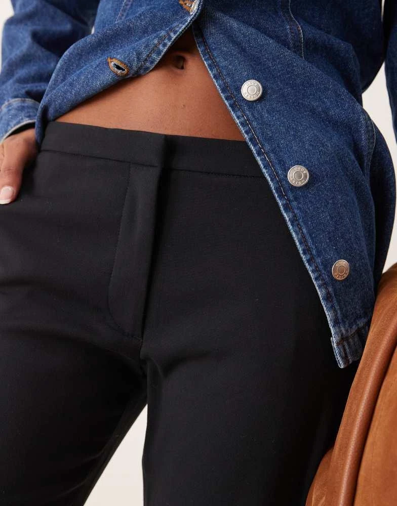 Abercrombie & Fitch Abercrombie & Fitch tailored trousers in black 2