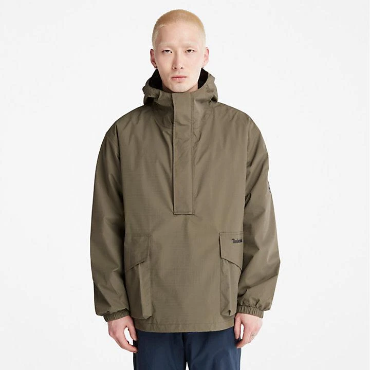 Timberland Stow-and-Go Anorak Jacket for Men in Dark Green 1