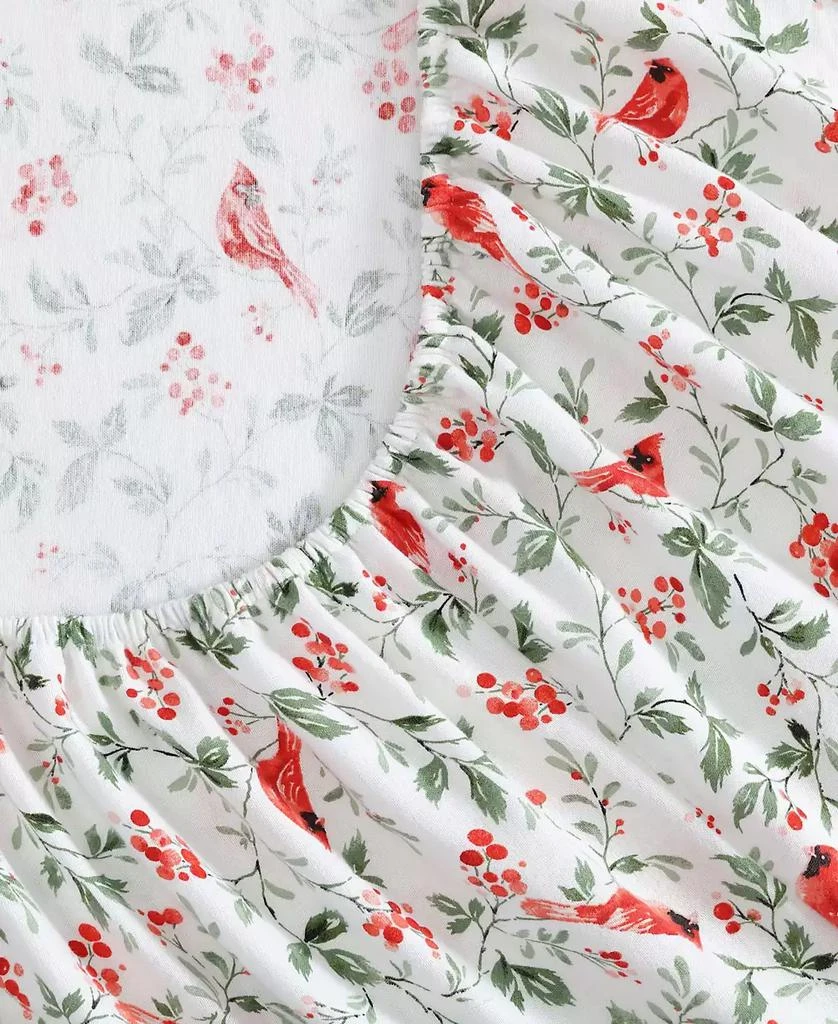 Laura Ashley Flannel 4 -Pc. Sheet Set 6