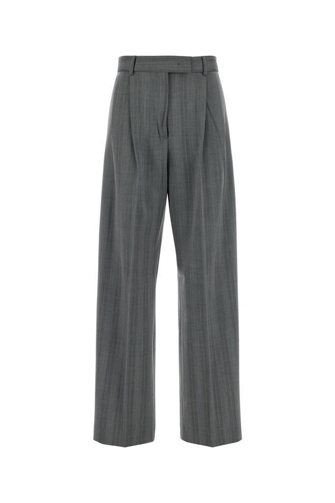 パンツ MAX MARA WHITE LINEN GARIBO WIDE-LEG PANT Max Mara White Linen Garibo Wide-leg Pant - BeyondStyle