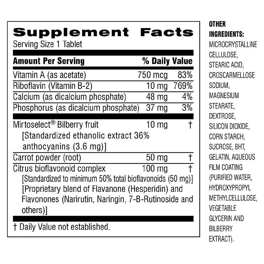 Botanic Choice Bilberry Plus