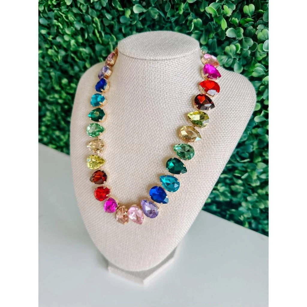 Suzie Q USA Suzie Q Usa - Women
s Jewel Candy Statement Necklace