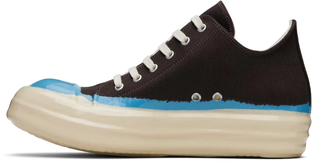 Rick Owens Brown Concordians Low Sneakers 3