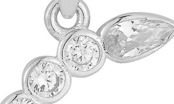 Sphera Milano Cubic Zirconia Moon Pendant Necklace 2