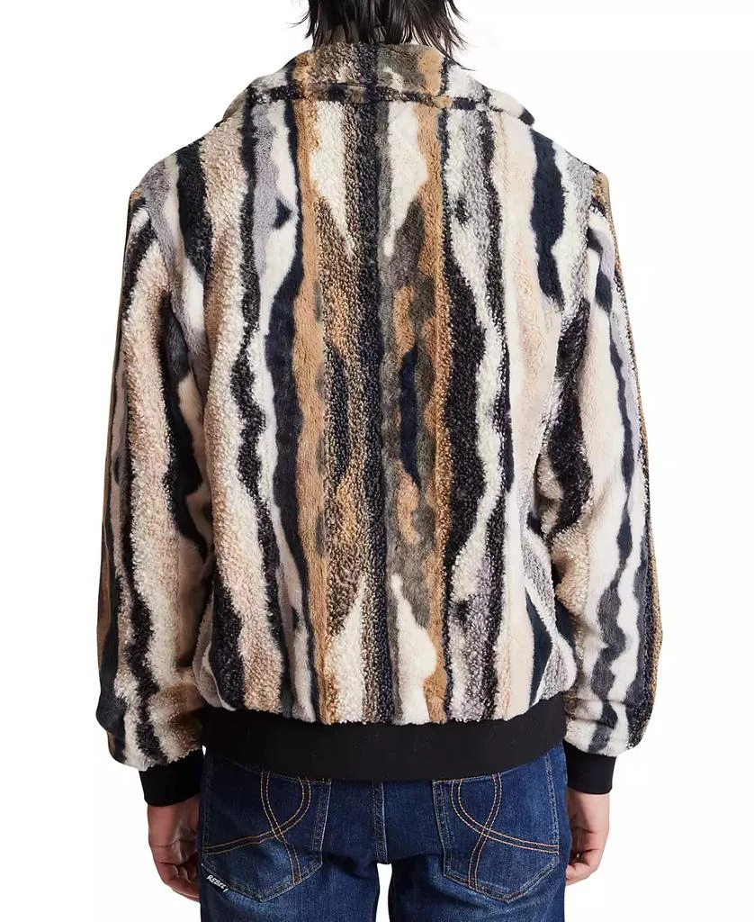 Paisley & Gray Men's Dorian Faux-Fur Bomber Jacket 2