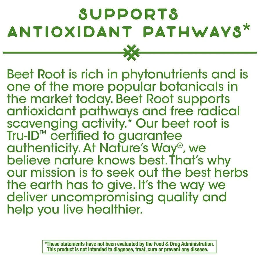 Nature's Way Beet Root Vegan Capsules 6
