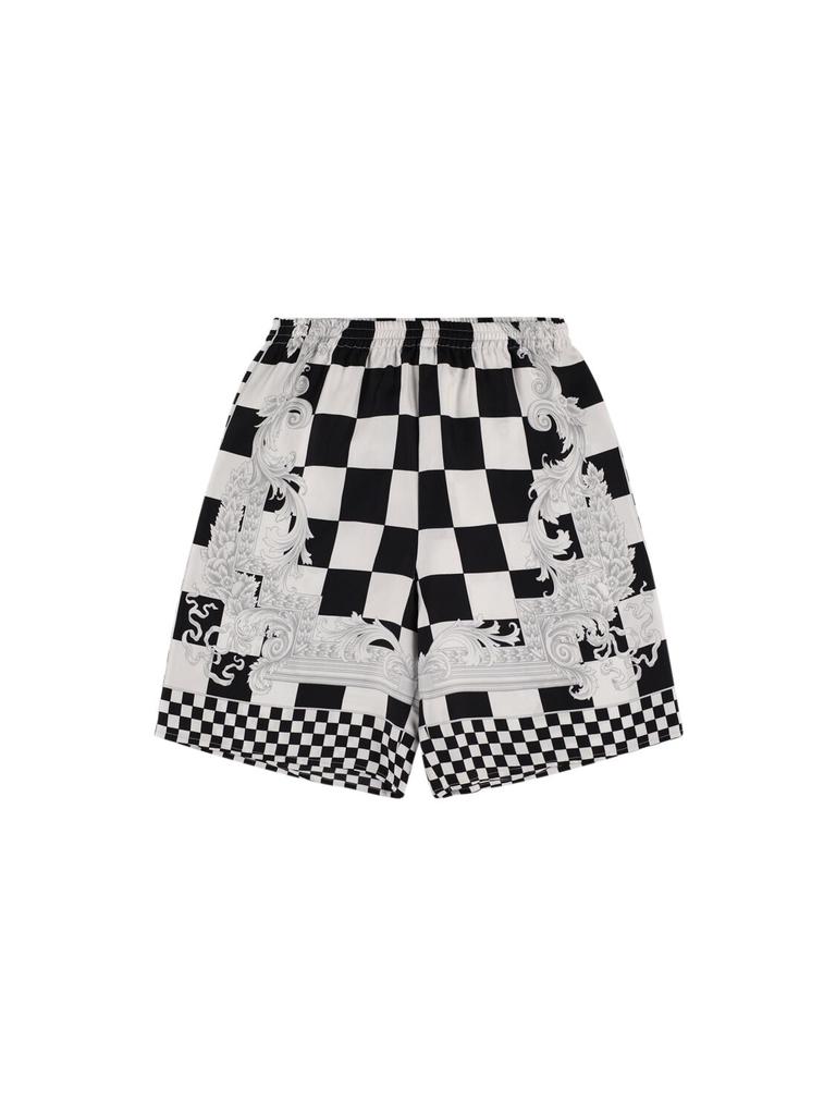ショートパンツ VERSACE JEANS \"OUTLINE BAROQUE\" CYCLING SHORTS Versace Jeans Couture Baroque Couture-print Cycling Shorts
