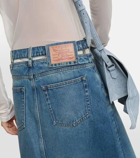 Y/Project Y Belt denim maxi skirt 6