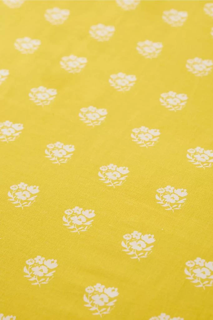 Urban Outfitters Posies On Yellow Brushed Cotton Duvet Cover Set 3