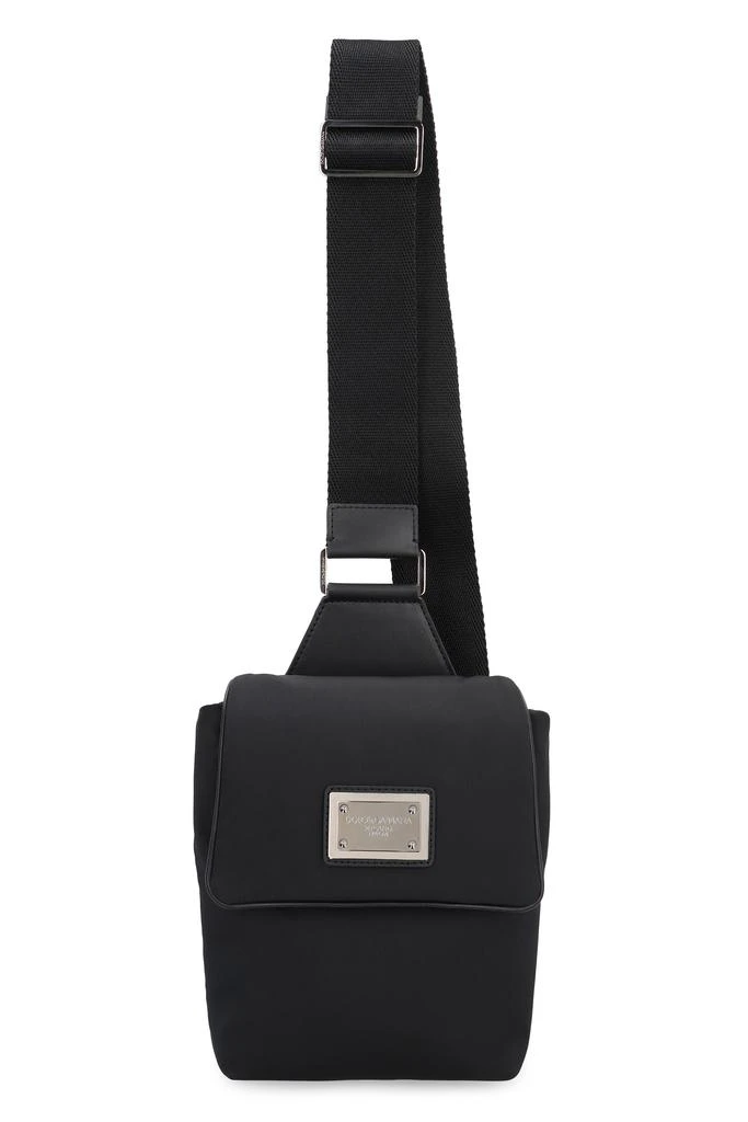 Dolce & Gabbana BLACK NYLON BELT BAG 1