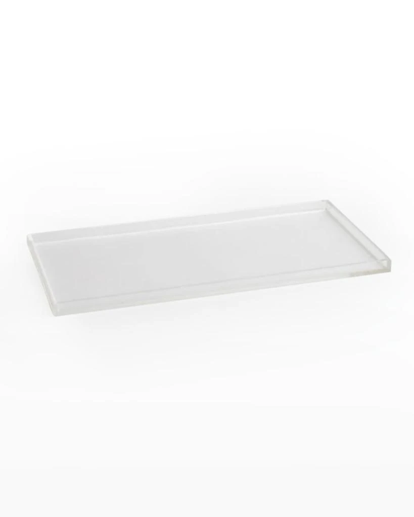 HIDDIN Clear Overflow Feeder Tray, Large 1