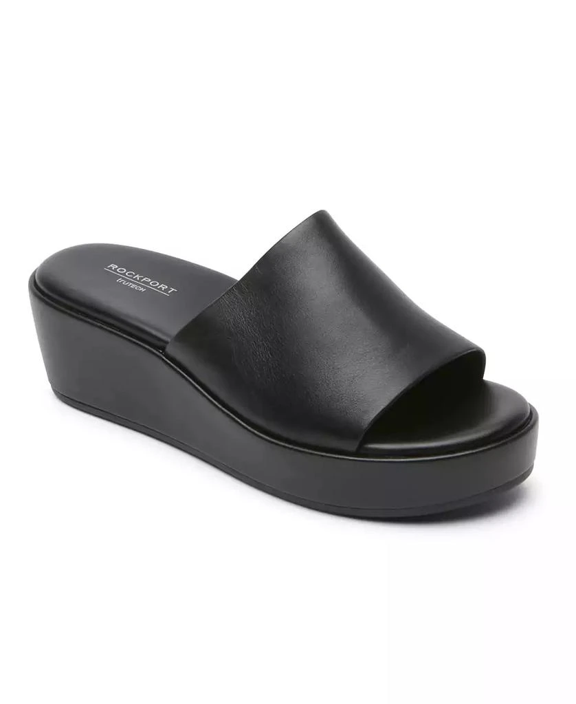 Rockport Women's Aubriella Slide Slip-On Wedge Sandals 1