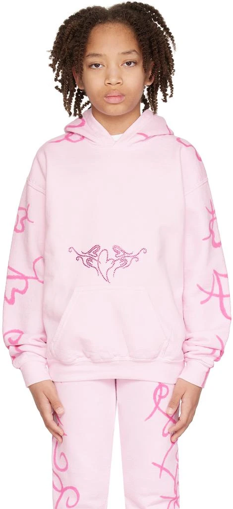 Collina Strada SSENSE Exclusive Kids Pink Hoodie