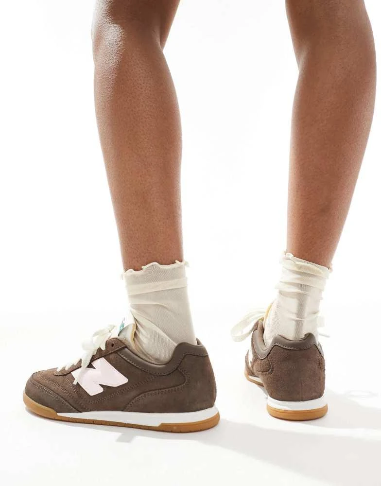 New Balance New Balance RC42 trainers in brown and pink with gumsole - exclusive to ASOS 5