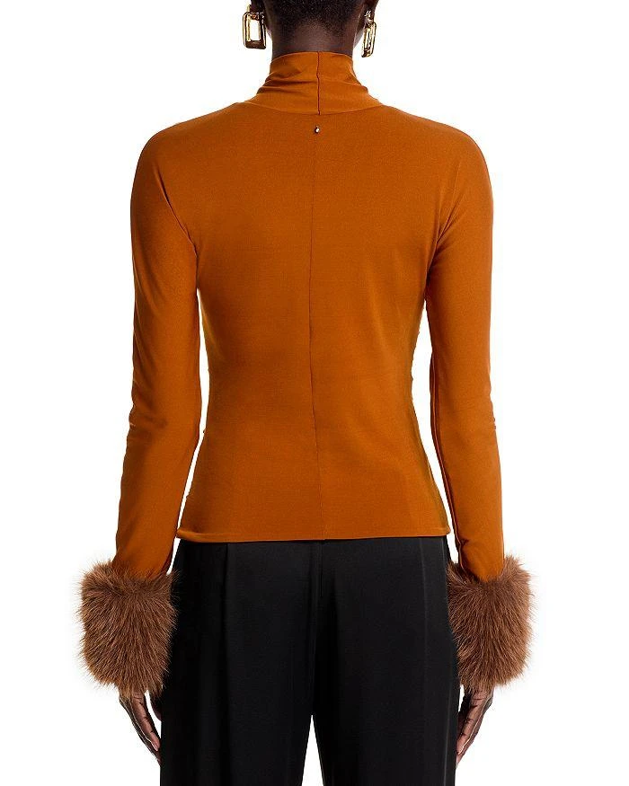 Adrienne Landau Faux Fur Cuff Top 3