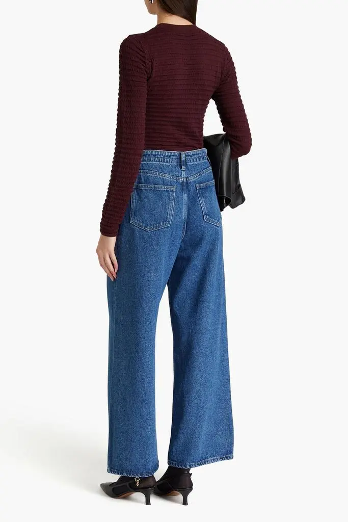 FRAME High-rise wide-leg jeans 3