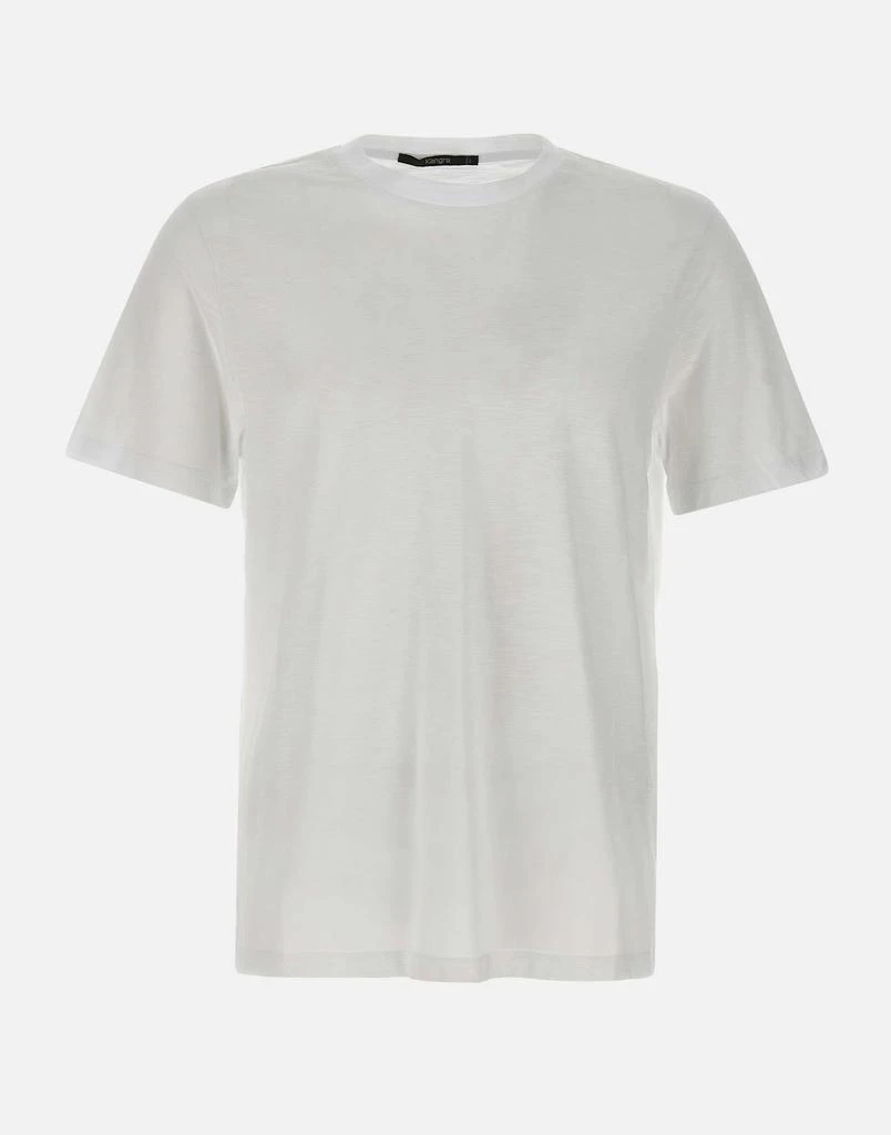 KANGRA Flamed cotton T-shirt 1