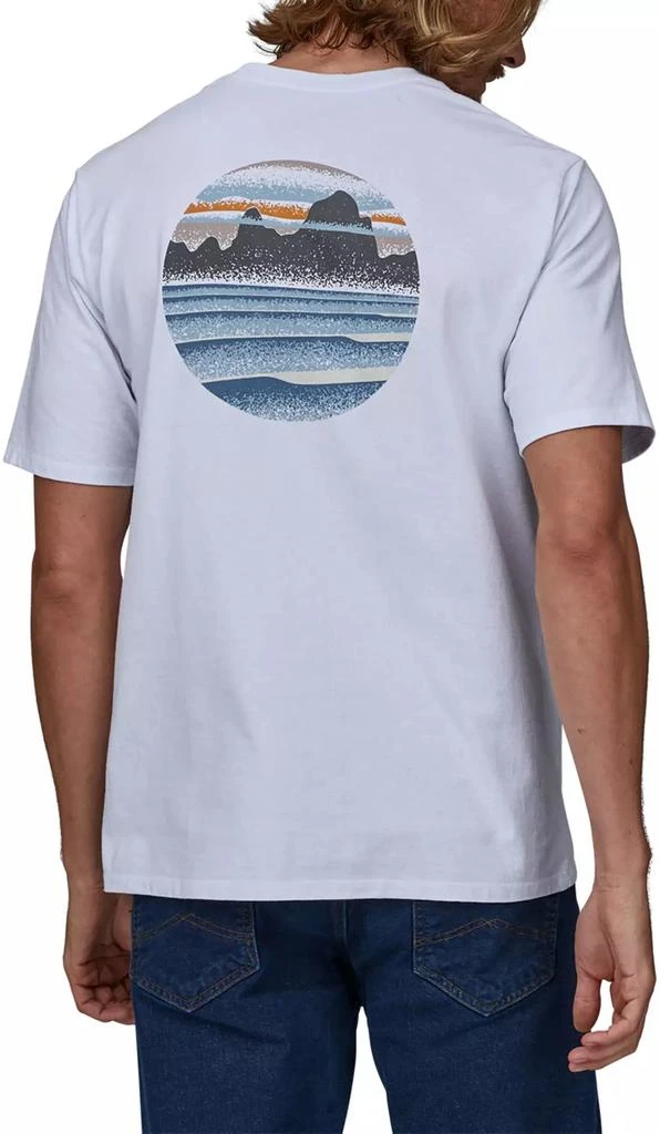 Patagonia Patagonia Men's Skyline Stencil Responsibili-Tee T-Shirt 1