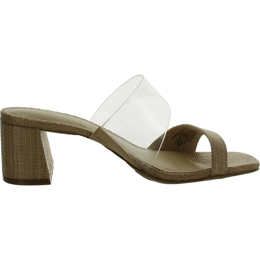 Anne Klein Kinder Womens Patent Square Toe Block Heel 5