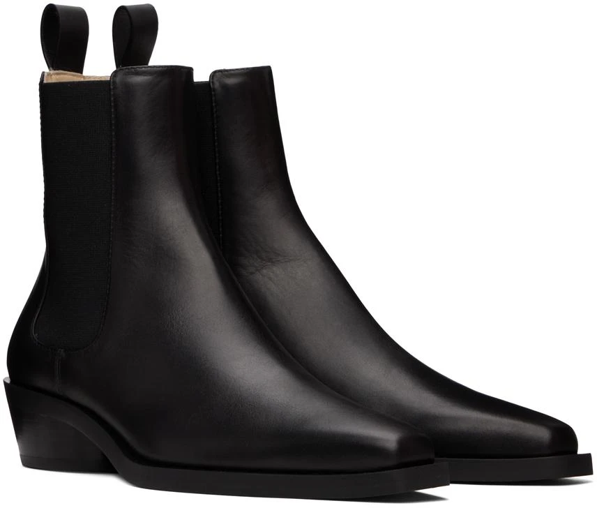 Proenza Schouler Black Bronco Chelsea Boots 4