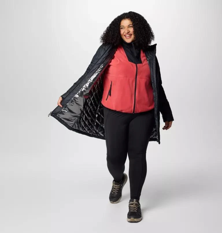 Columbia Columbia Women's Heavenly  Long Hooded Jacket - Plus Size- 3
