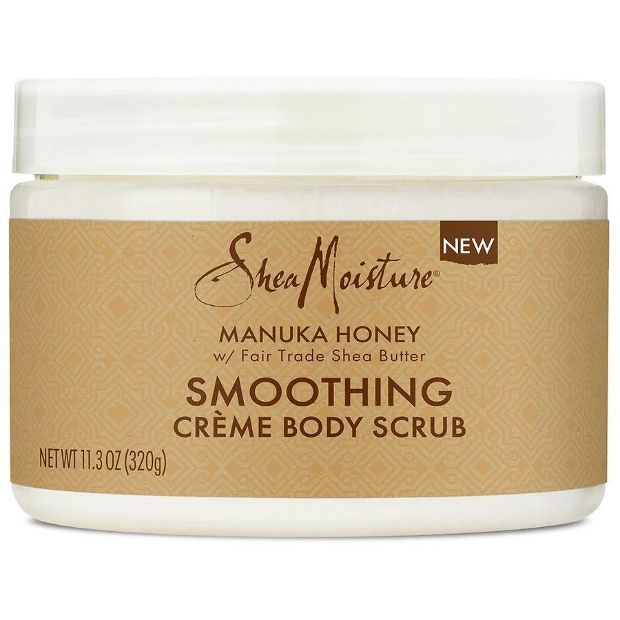 SheaMoisture Manuka Honey Smoothing Creme Body Scrub 1