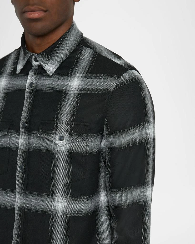 MONFRÈRE Men's Eastwood Plaid Sport Shirt 5