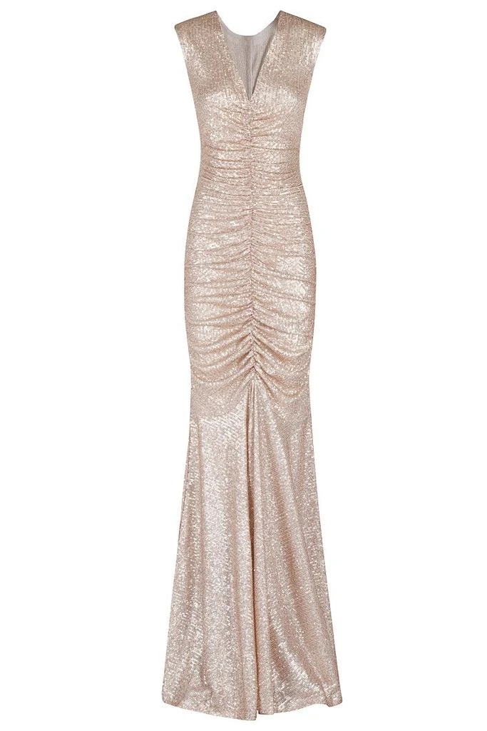 Shop Deep Neck Dress - Baby Pink on Sale at BeyondStyle  Get 34% Off Deep  Neck Dress - Baby Pink with Limited-Time Flash Deals, Exclusive Discounts,  and Special Offers. Enjoy Unbeatable
