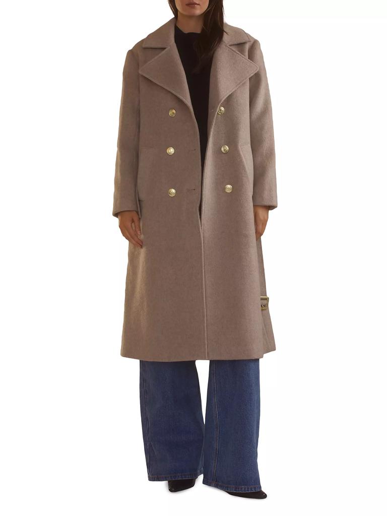 Cynthia Rowley Noa Wool-Blend Coat