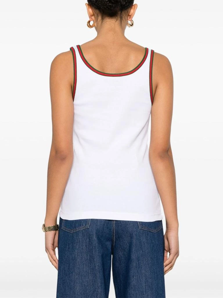 Gucci GUCCI - Ribbed Cotton Tank Top 4