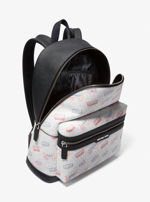 Michael Kors Cooper Embellished Signature Logo Dome Backpack
