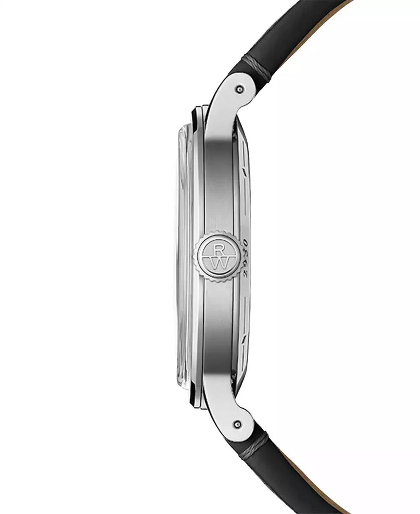 Raymond Weil Men's Swiss Automatic Millesime Black Leather Strap Watch 40mm 3