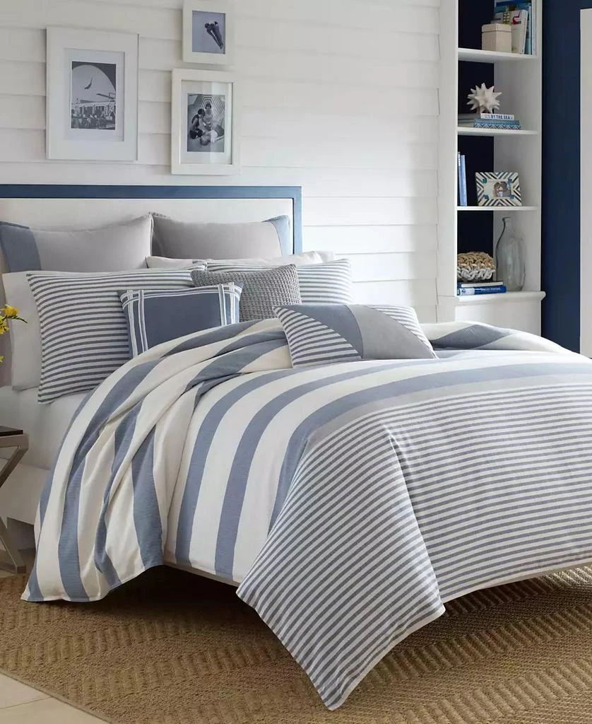 Nautica Fairwater Yarn Dye Cotton Sham, European 5