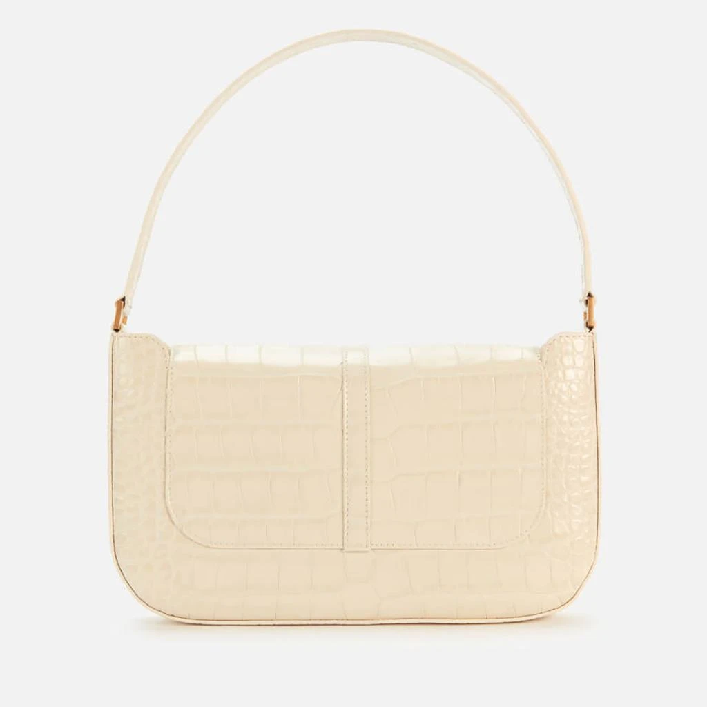 by FAR Women's Miranda Croco Shoulder Bag - Cream 3