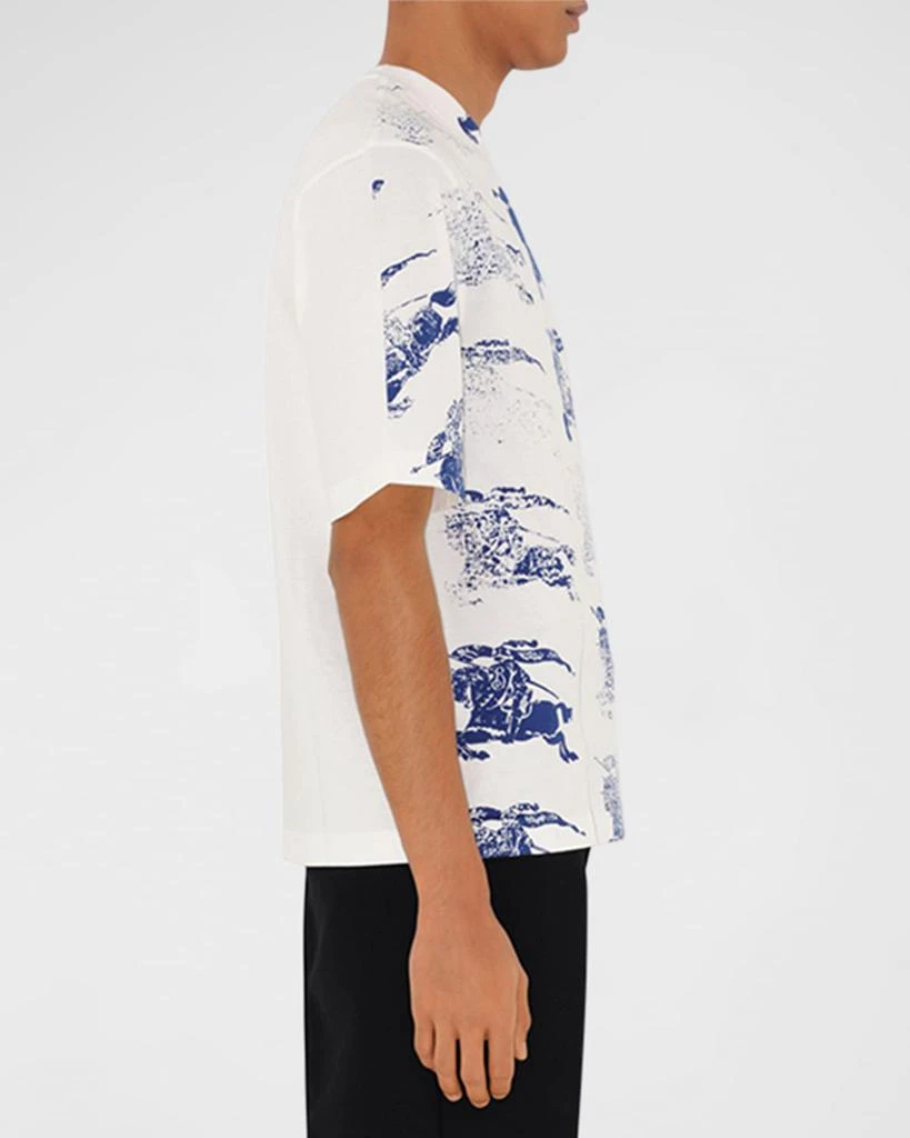 Burberry Men's EKD Stamp-Print Jersey T-Shirt 3