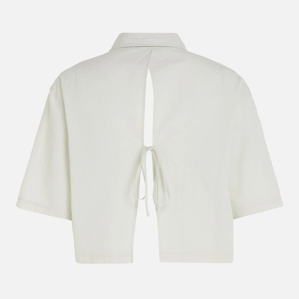 Calvin Klein Calvin Klein Jeans Back Detail Cotton-Seersucker Shirt 4