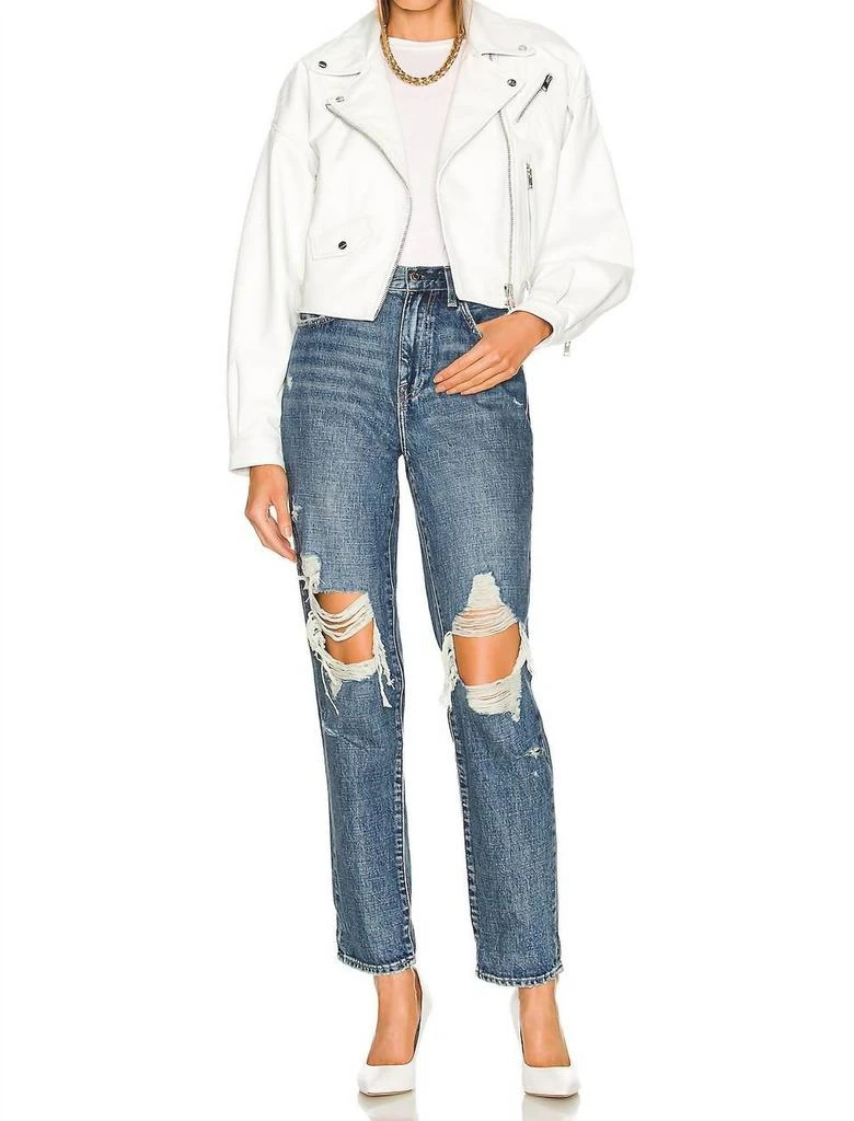 Pistola Pistola - PRESLEY HIGH RISE RELAXED ROLLER JEAN 4
