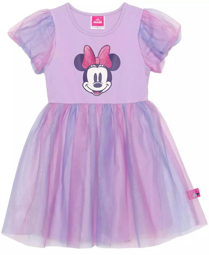 Disney Toddler and Little Girls Minnie Print Dress 1