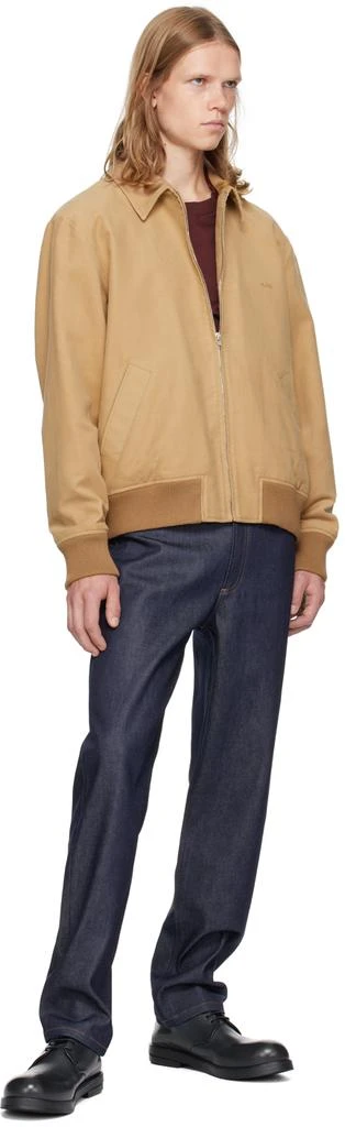 A.P.C. Tan Gilles Bomber Jacket 4