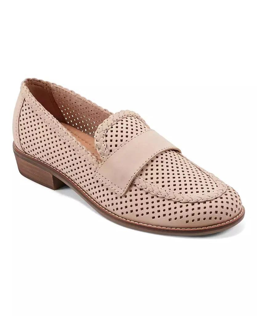 Earth Women's Evvie Perforated Leather Slip-On Loafers 1